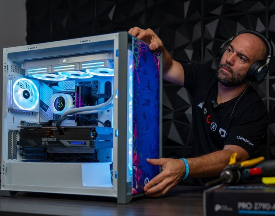 De onderdelen in de pc builder