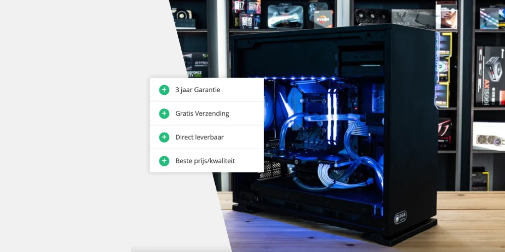 Onze vaste game pc modellen